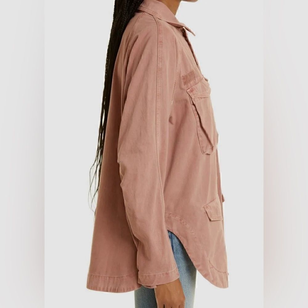 Pistola Brianna Oversized Utility Jacket in Clay Size Medium. NWT - Picture 4 of 9